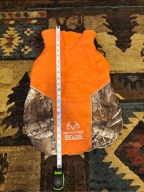 Realtree Dog Orange Camo Safety Vest